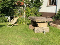 Stabiler Gartentisch